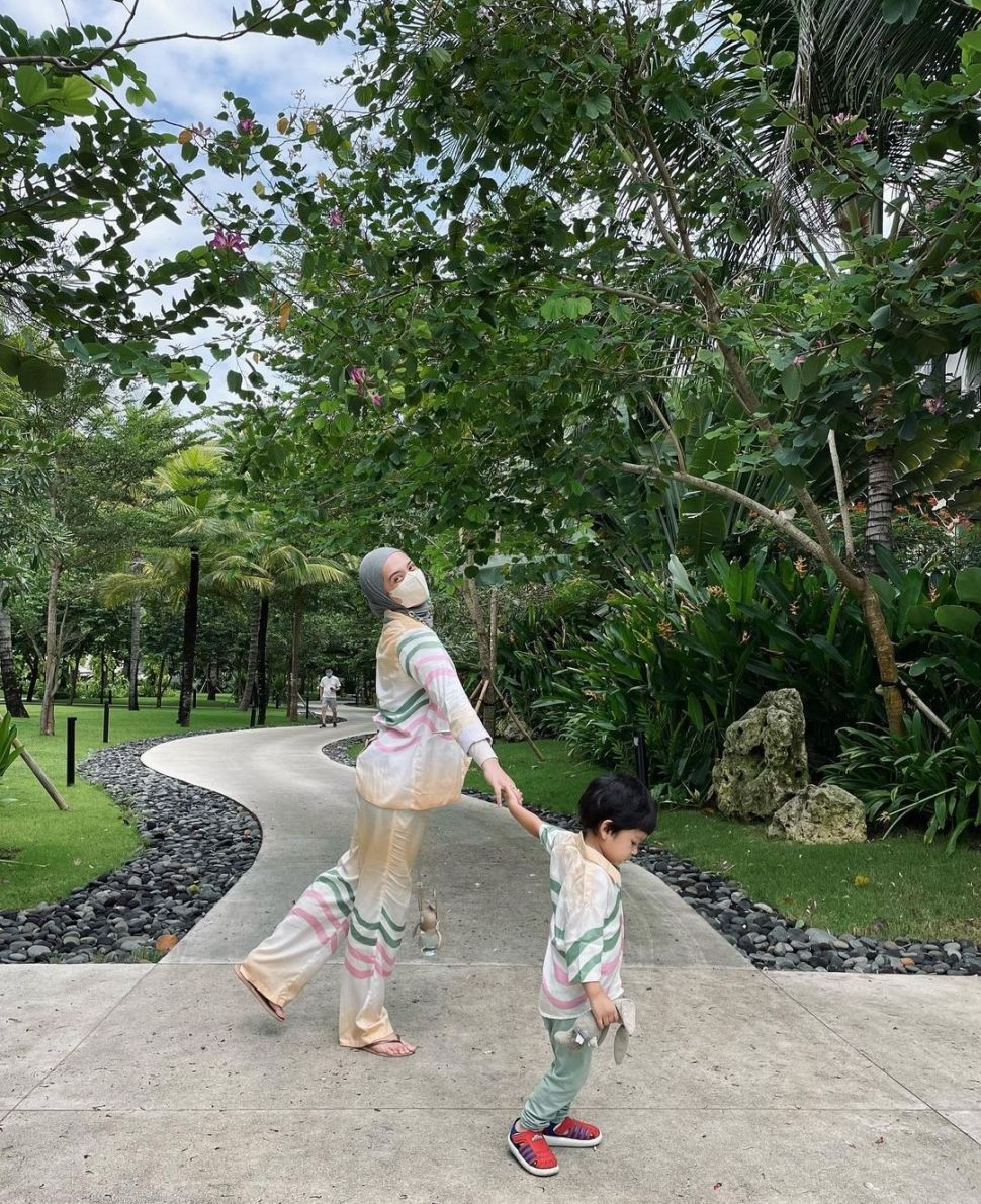 Potret Terkini Anak Arya Saloka dan Putri Anne (Instagram/@arya.saloka)