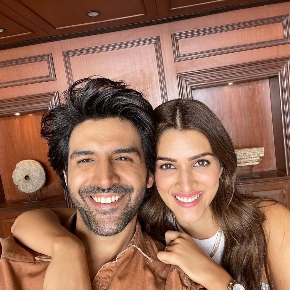 Kartik Aaryan dan Kriti Sanon [Instagram]