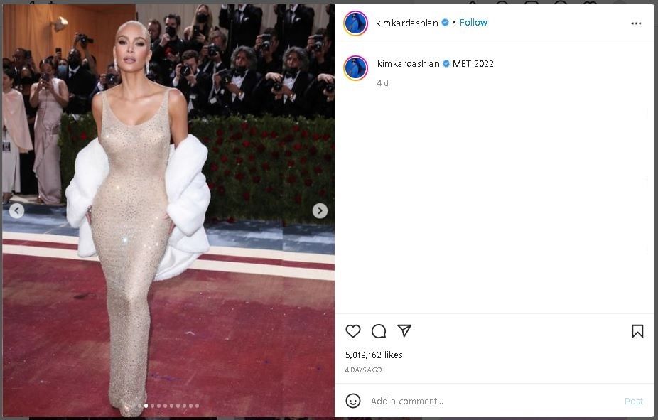 Kim Kardashian Bleaching Rambut 14 Jam untuk Met Gala (instagram.com/kimkardashian)