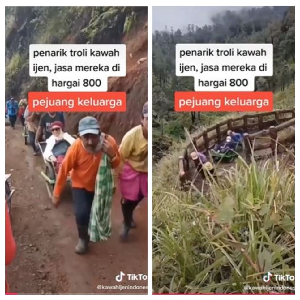 Taxi Kawah Ijen (TikTok @kawahijenindonesia)