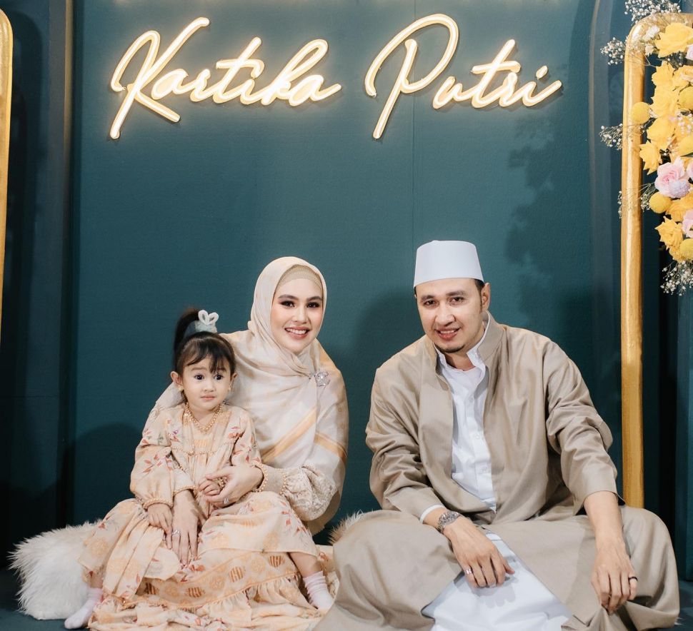 Momen syukuran empat bulanan Kartika Putri (Instagram/@kartikaputriworld)
