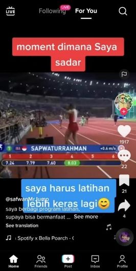 Sapwaturrahman berbagi kilas balik momen SEA Games ke-30 (TikTok)