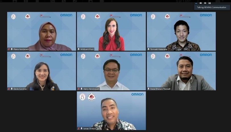 Webinar OMRON Healthcare Indonesia (Zoom)