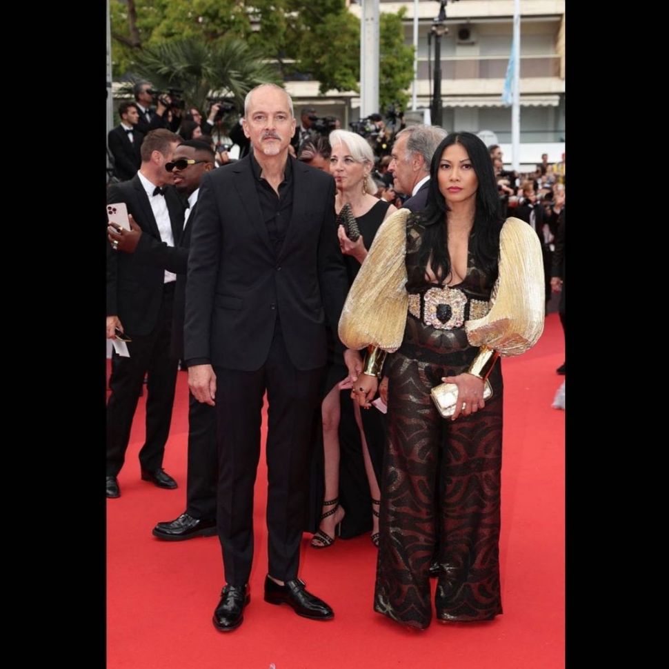 Anggun bersama suami, Christian Kretschmar di Festival Film Cannes 2022. [Instagram]