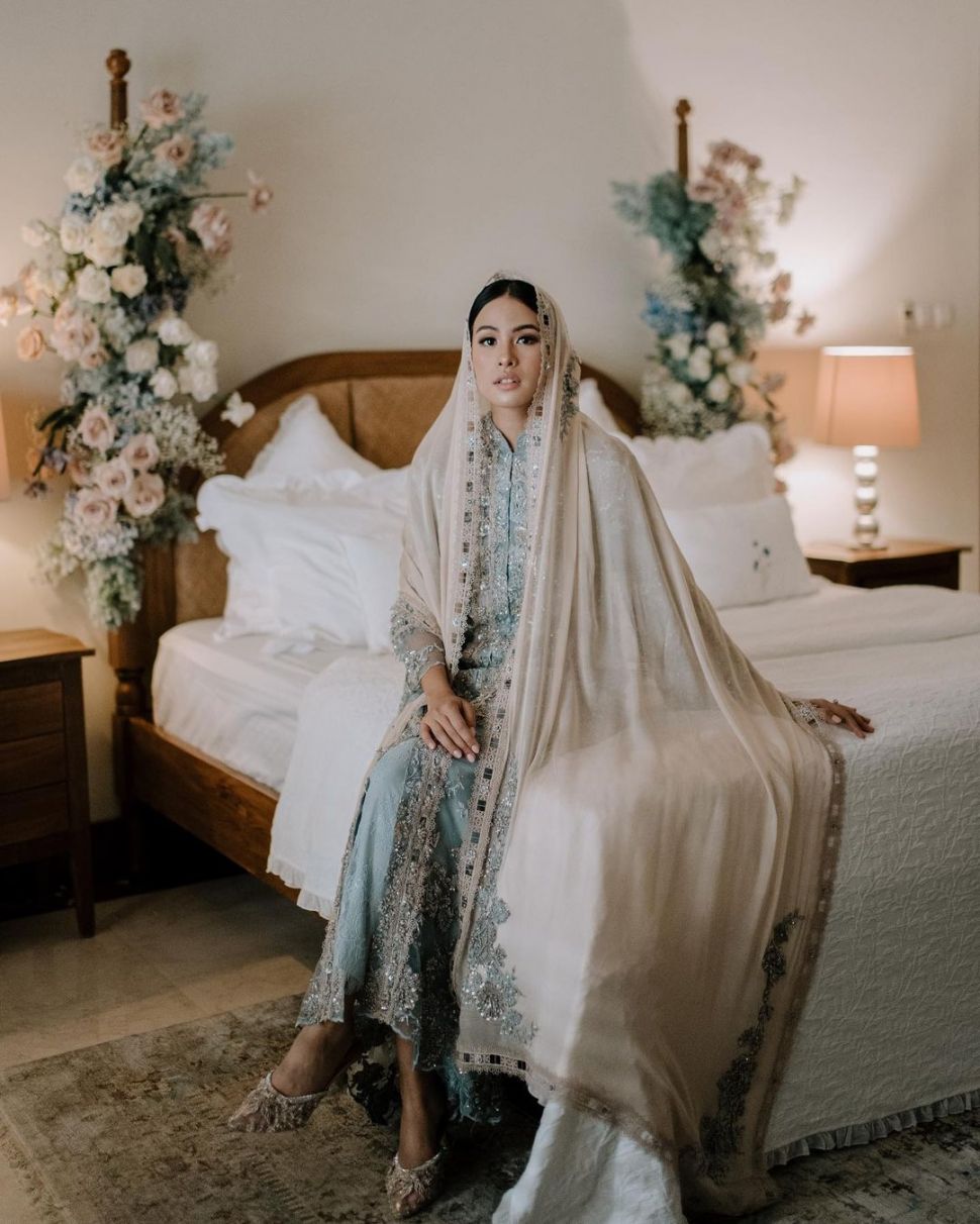 Momen Pernikahan Maudy Ayunda. (Instagram)