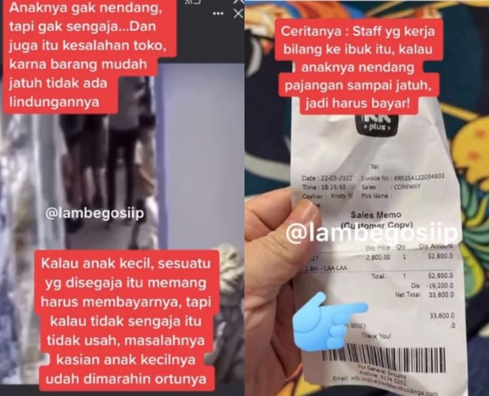 Bocah pecahkan patung puluhan juta (instagram.com/pembasmi.kehaluan.reall/)