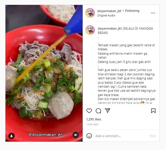 Bakso Akiaw 99 (Instagram @doyanmakan_jkt)