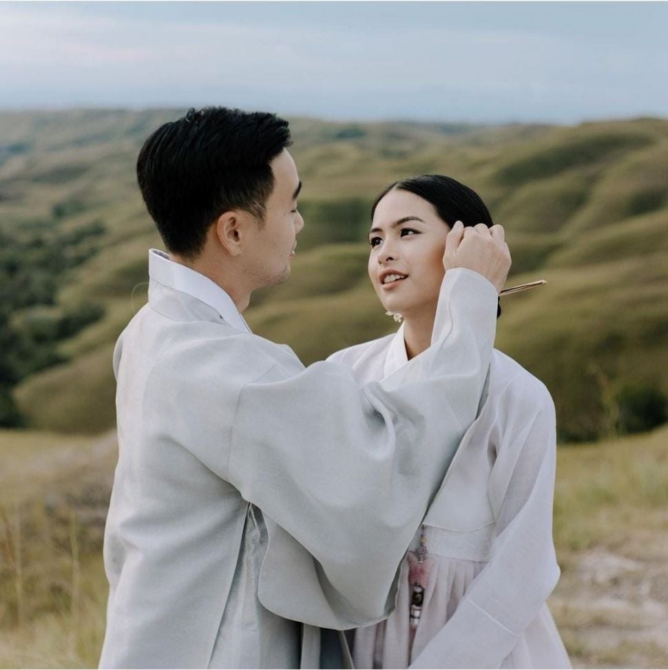 Foto prewedding Maudy Ayunda dan Jessie Choi. (Dok. Instagram/Maudy Ayunda/iluminen)