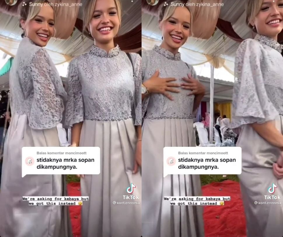 Momen Pernikahan Ibunda The Connell Twins yang ke-4 (TikTok/@haydew)