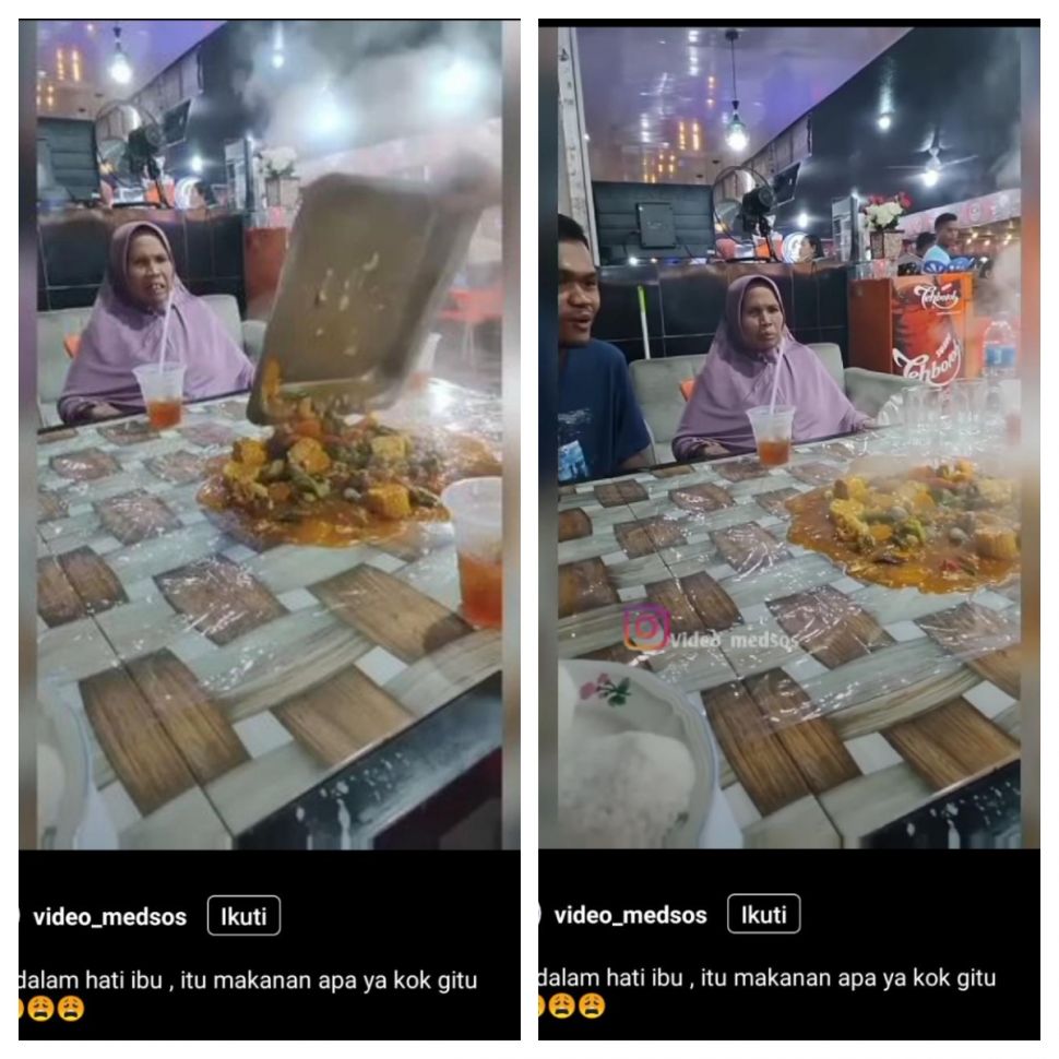 Makan seafood (Instagram @video_medsos)