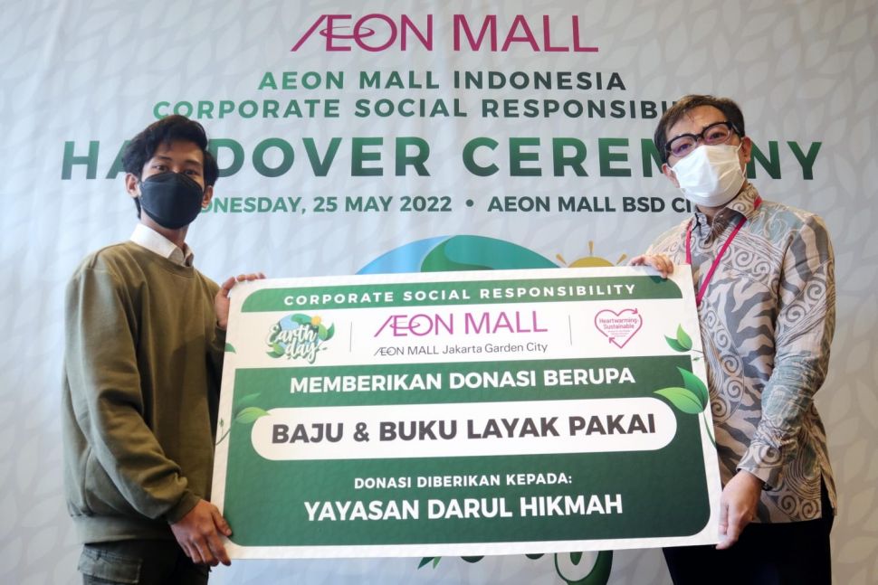 Aeon Mall Indonesia Ajak Pengunjung Kumpulkan Pakaian dan Buku Bekas (Dok. Aeon Mall Indonesia)