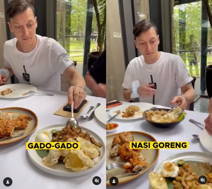 Momen Kunjungan Mesut Ozil di Indonesia (instagram/@m10_official)