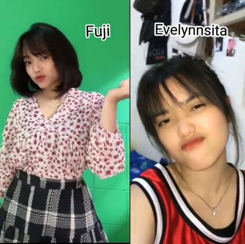 Potret Cewek Tiktok Mirip Fuji (TikTok/@w.s_9996)