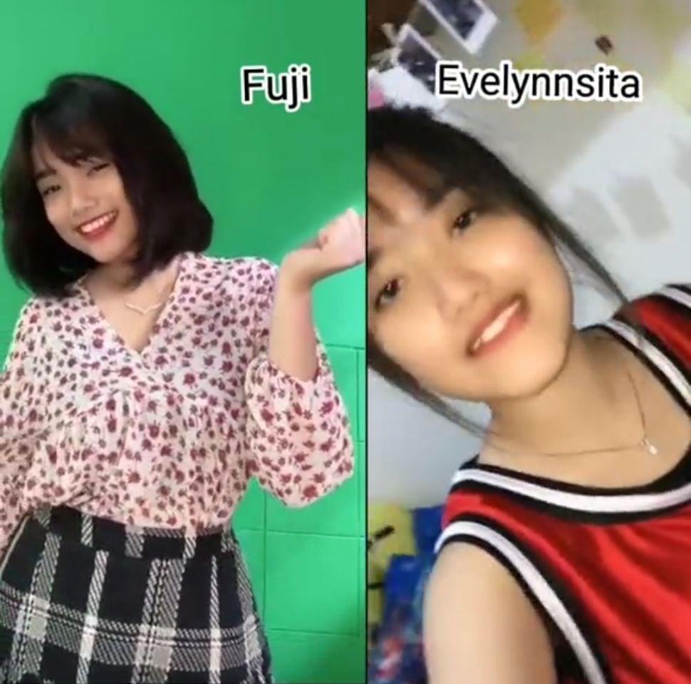 Potret Cewek Tiktok Mirip Fuji (TikTok/@w.s_9996)