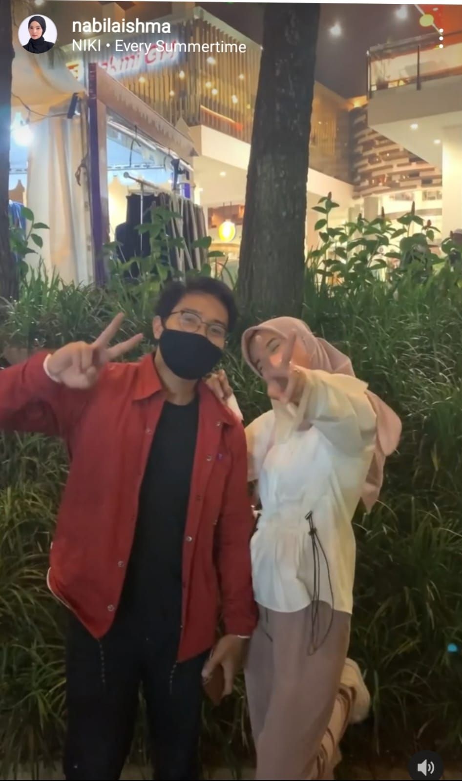 5 Momen Kebersamaan Emmeril Khan Mumtadz Bersama Sang Kekasih Nabila Ishma (Instagram Nabila Ishma) 