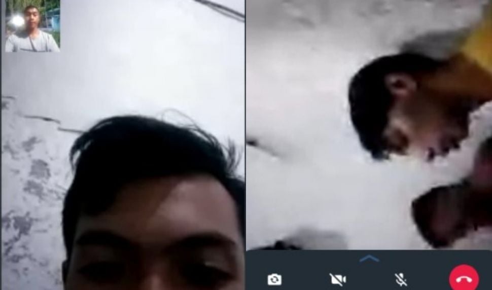 Video call Bagus tampak ada korban lain (twitter.com/woomitrash)