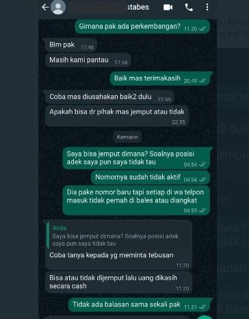 Respons polisi (twitter.com/woomitrash)