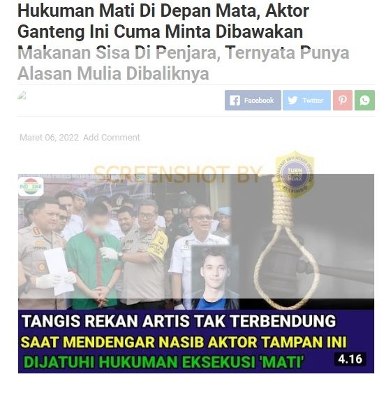 Cek Fakta Stefan William. 