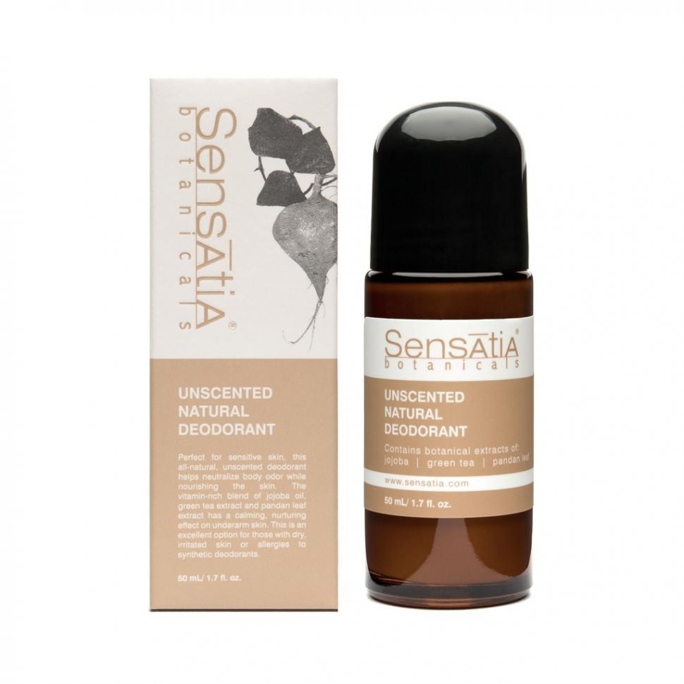 Sensatia Botanicals Unscented Natural Deodorant. (Sensatia Botanicals)