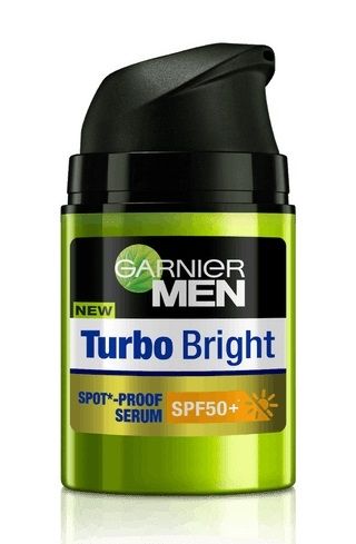 Garnier Men Turbo Bright Spot Proof Serum SPF 50. (Dok. Shopee)