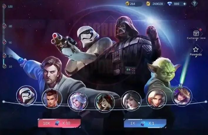 Event ML, MLBB x Star Wars. [Gaming on Phone]