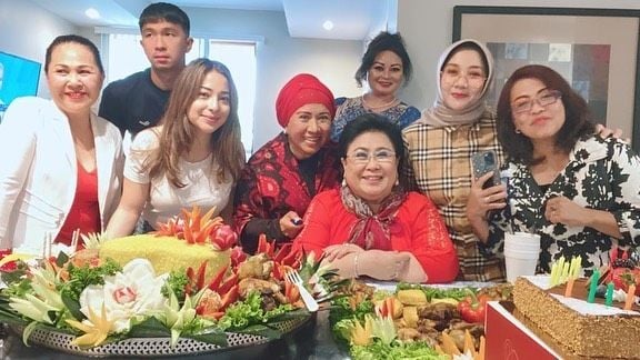 Pesta Ulang Tahun Mertua Nikita Willy di Amerika (instagram/@yorafebrina