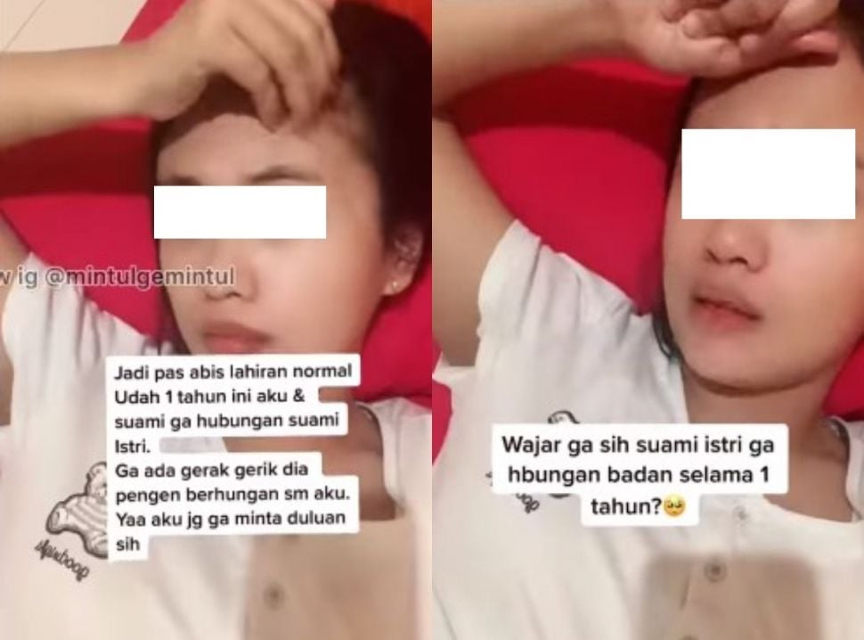 Perempuan curhat soal hubungan dengan suami (Instagram/mintulgemintul)