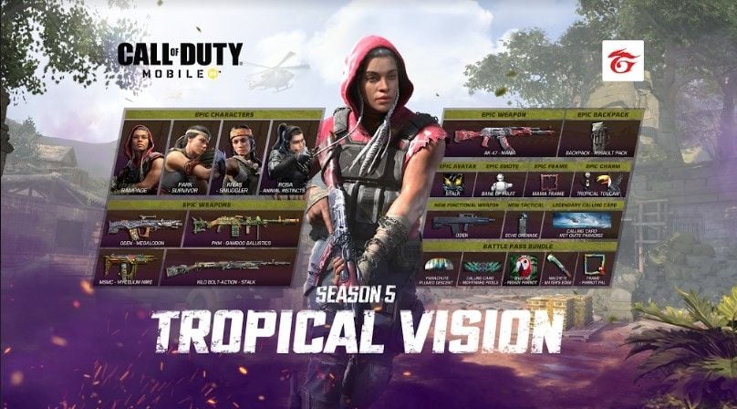 Season 5 Tropical Vision. (Dok: Garena)