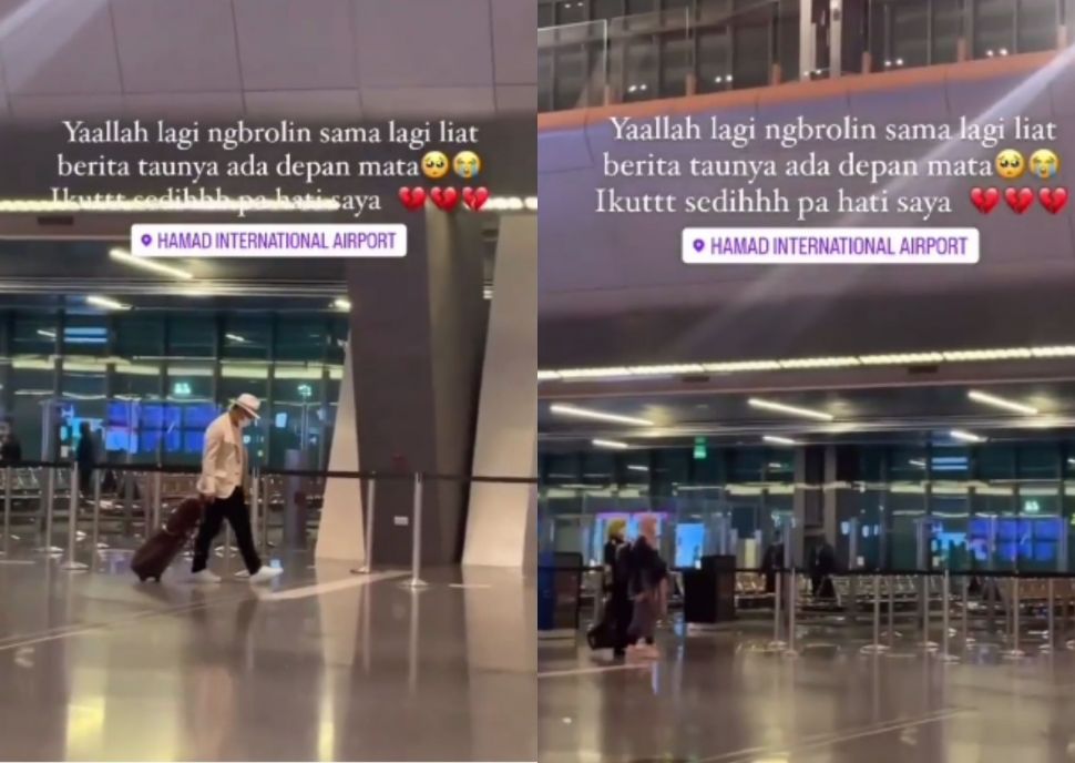 Tak Sengaja Bertemu, Warganet Abadikan Momen Ridwan Kamil dan Keluarga Pulang dari Swiss di Bandara  (Instagram/igtainmenttt)