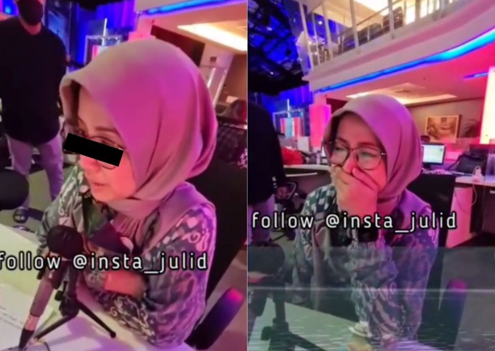 Bacakan Surat Atalia untuk Eril, Pengisi Naskah Suara Berita Tak Kuat Menahan Tangis (Instagram/insta_julid)