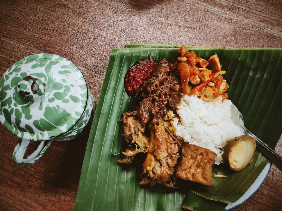 Sajian gudeg khas Jogja (Envato Elements)