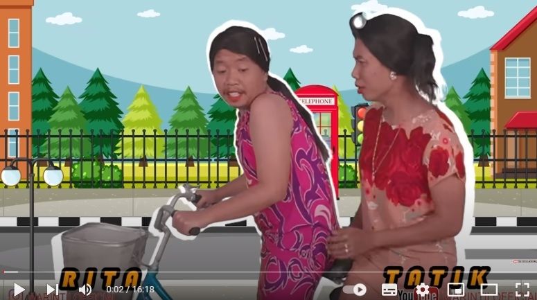 Sketsa Kontrakan Rempong [Youtube/Warintil Official]