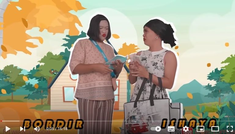 Sketsa Kontrakan Rempong [Youtube/Warintil Official]