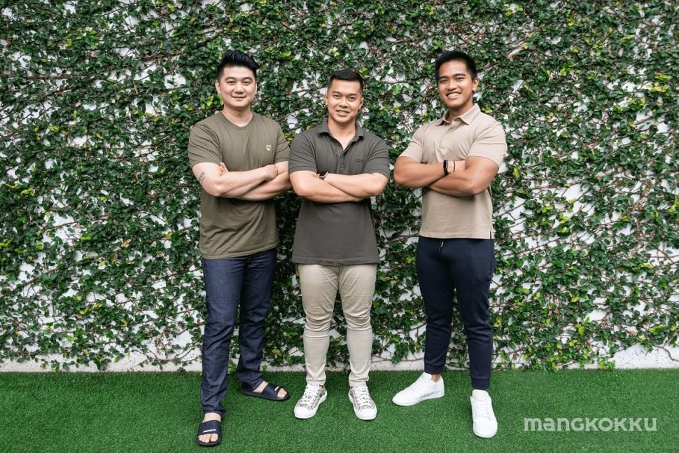 Co-Founder MangkokKu: Chef Arnold, Randy Kartadinata dan Kaesang Pangarep. [dokumentasi pribadi]