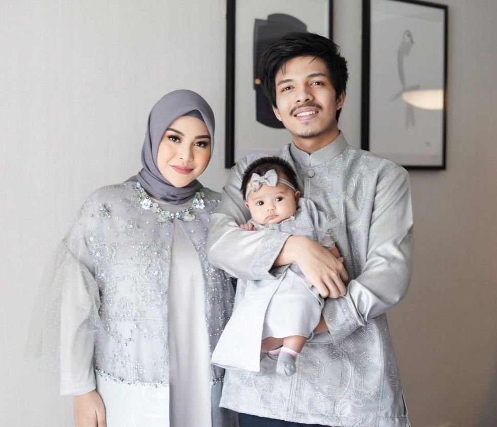 Aural Hermansyah, Atta Halilintar, dan Baby Ameena - (Instagram)