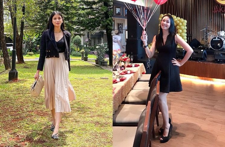 Adu gaya Sabrina Chairunnisa dan Kalina Oktarani (Instagram/@sabrinachairunnisa_/kalinaocktaranny)