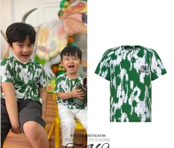 3 Koleksi Kaus Dior Rafathar, Sederhana Tapi Harga Nggak Main-main (Dok: Instagram/fashion_nagitaslavina)