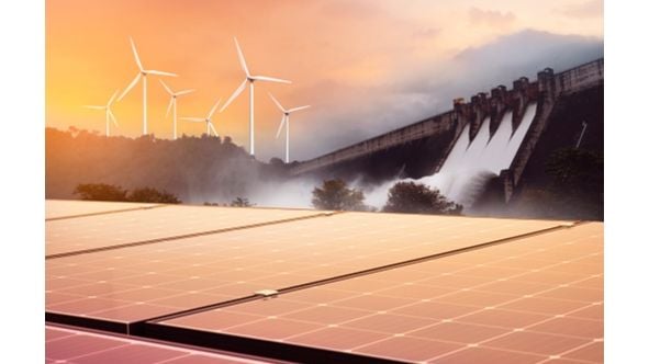 Ilustrasi pemanfaatan energi terbarukan.(Unsplash.com/bombermoon)