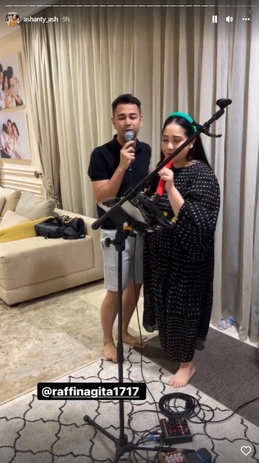  Momen Geng Cendol ngumpul di rumah Nagita Slavina (Instagram/@ashanty)