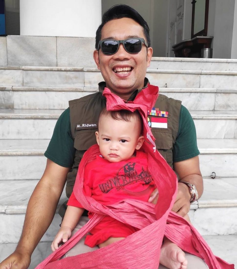 Kebersamaan Ridwan Kamil dan Arkana Anak Angkatnya (instagram/@arkanaidan)