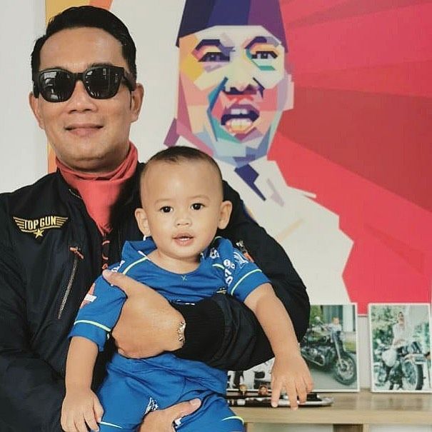 Kebersamaan Ridwan Kamil dan Arkana Anak Angkatnya (instagram/@arkanaidan)