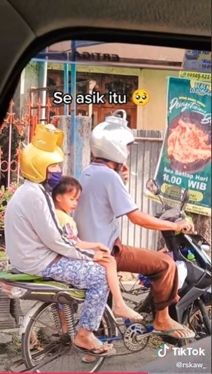 Helm teko (TikTok @rskaw_)