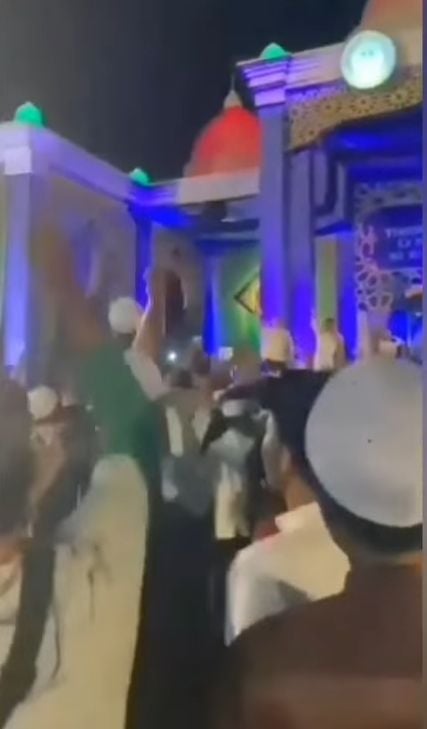 Video penutupan festival keagamaan Islam atau biasa disebut musabaqah tilawatil Quran alias MTQ di Kabupaten Banjar, Provinsi Kalimantan Selatan, viral di media-media sosial dan menuai banyak kecaman. [Instagram]