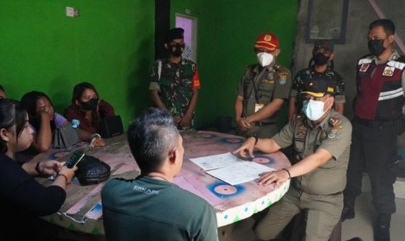 Tempat hiburan malam di Desa pesanggrahan, Kecamatan Solear, Kabupaten Tangerang, Banten Ditutup. [IST]