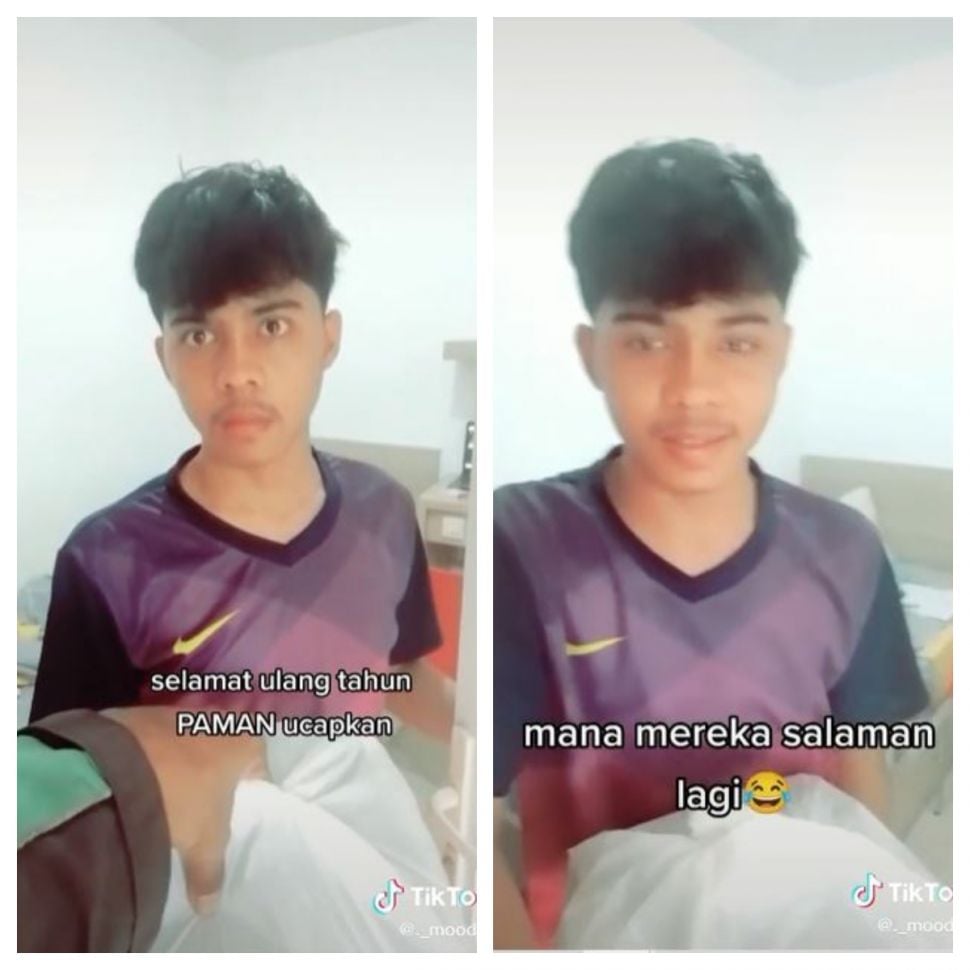 Diberi kejutan ulang tahun oleh driver ojol (TikTok @._moodys)