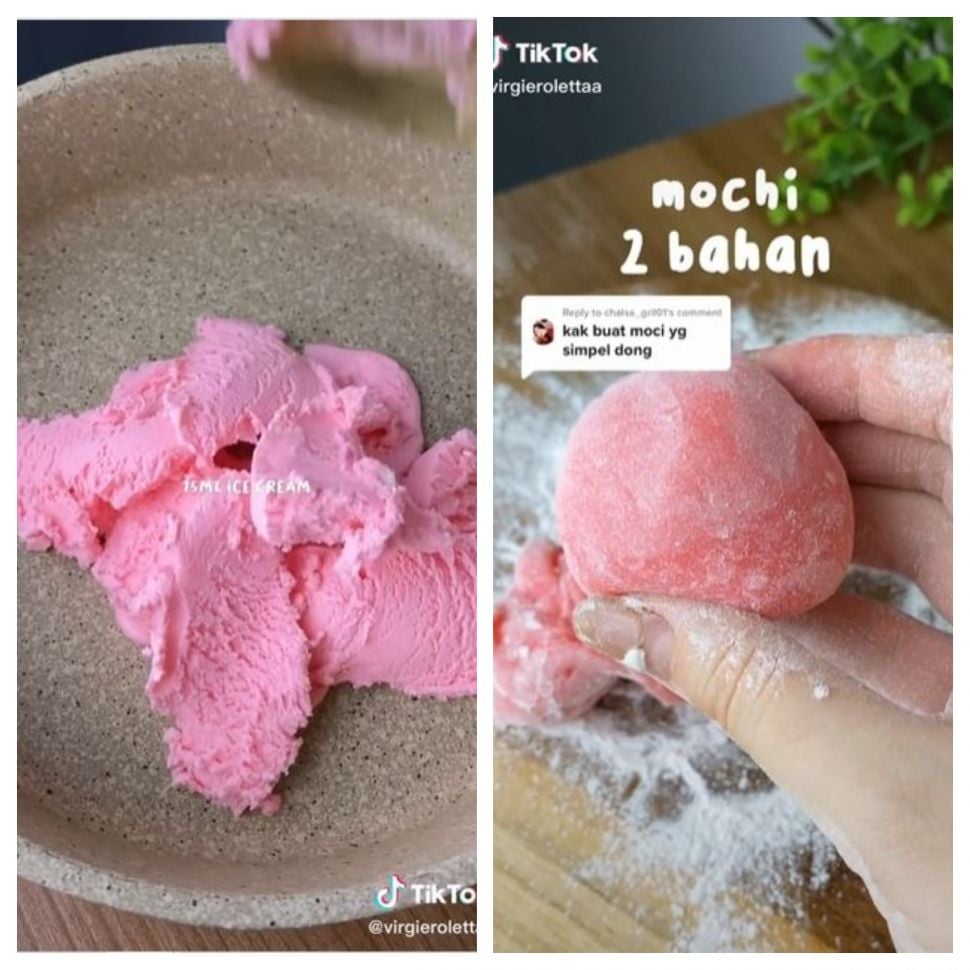 Mochi 2 bahan (TikTok @virgierolettaa)