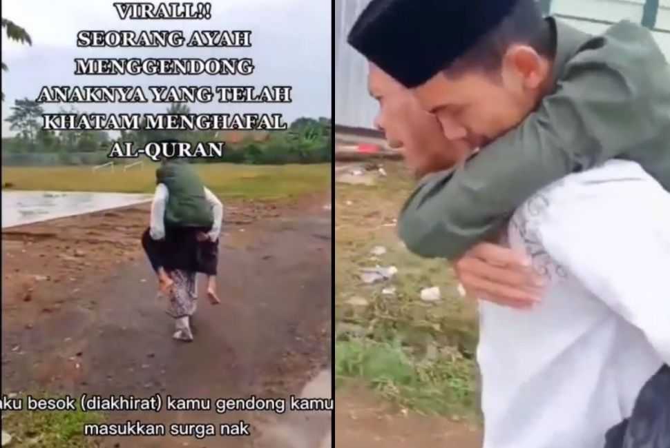 Ayah terharu dengan anak hafalan Al Quran (instagram.com/undercover.id/)