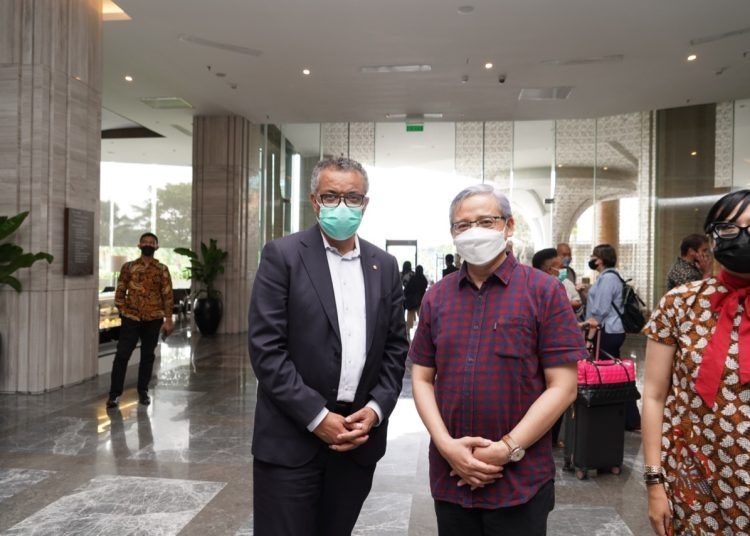 Direktur Jenderal World Health Organization (WHO), Tedros Adanom Ghebreyesus. (Dok: Kementerian Kesehatan)