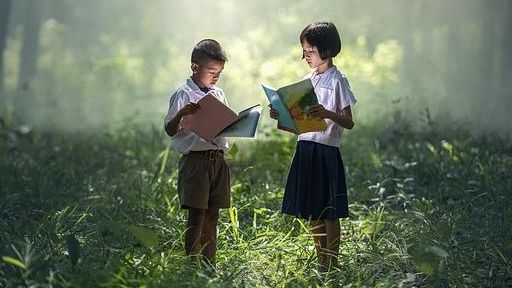 Ilustrasi anak sekolah, pelajar, siswa, murid, anak SD (pixabay.com)