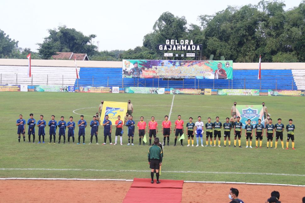 Piala Kasad Liga Santri PSSI 2022. (Dok: Pemkab Mojokerto)